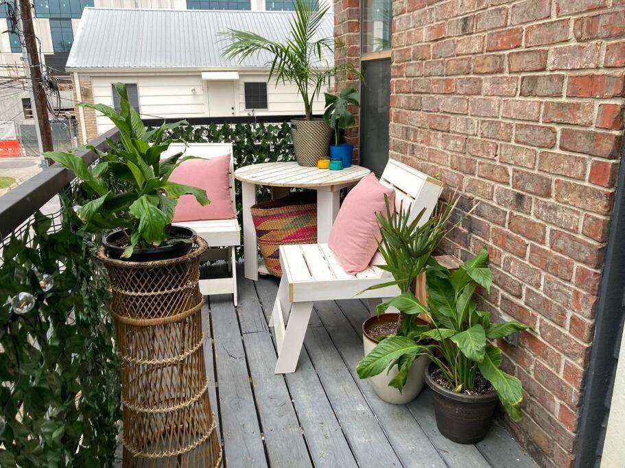 Luxury Greenhouse Studio Appartement Austin Buitenkant foto